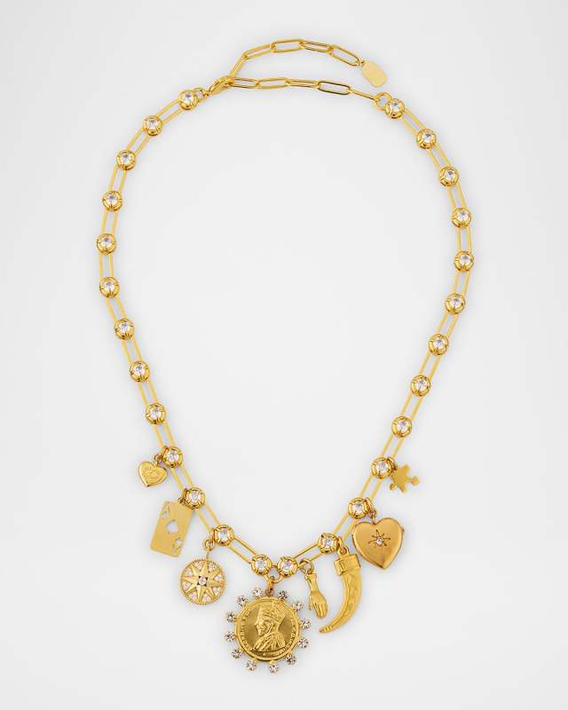 Hyacith Charm Necklace